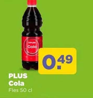 PLUS Cola Fles 50 cl