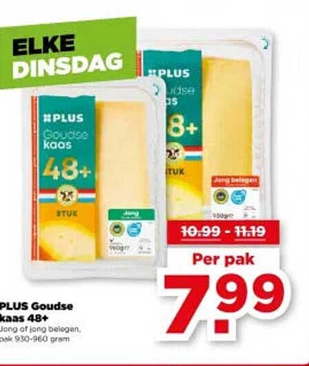 PLUS Goudse kaas 48+