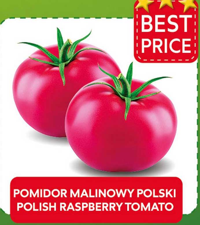 POMIDOR MALINOWY POLSKI POLISH RASPBERRY TOMATO