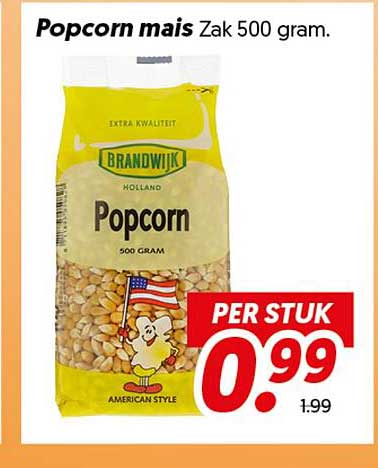 Popcorn mais Zak 500 gram.