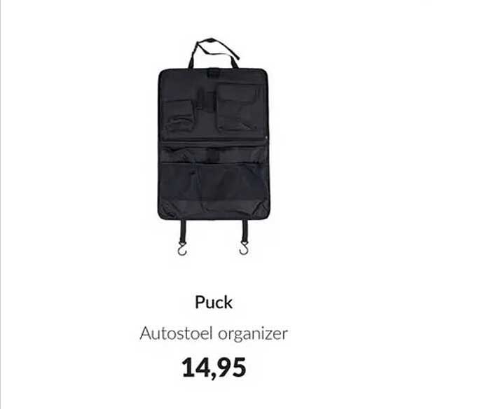 Puck Autostoel organizer