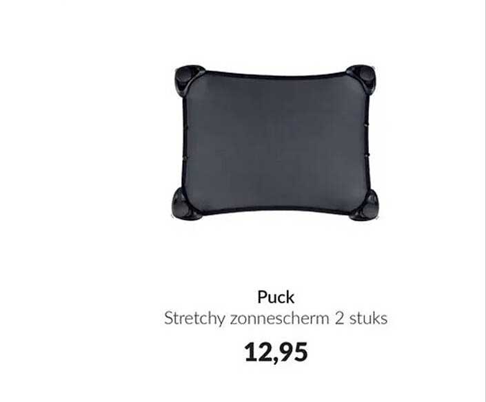 Puck Stretchy zonnescherm 2 stuks
