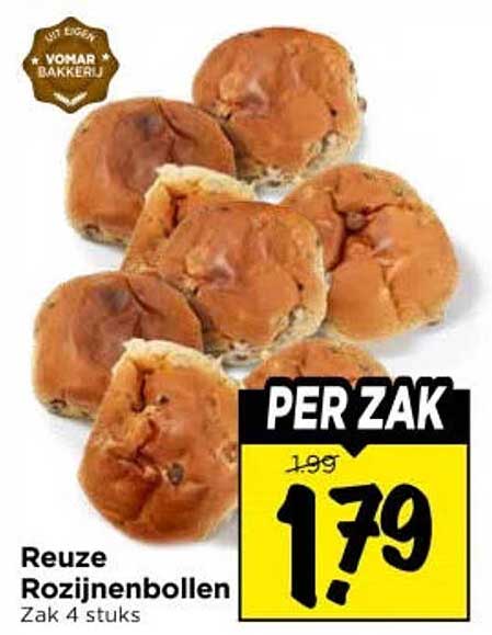 Reuze Rozijnenbollen