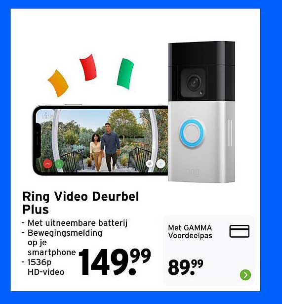 Ring Video Deurbel Plus