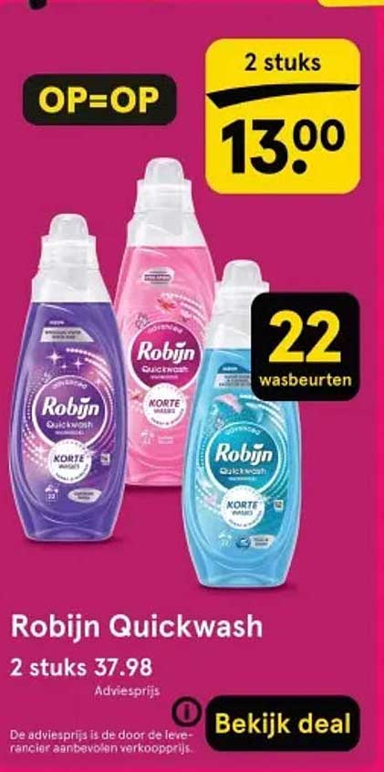 Robijn Quickwash