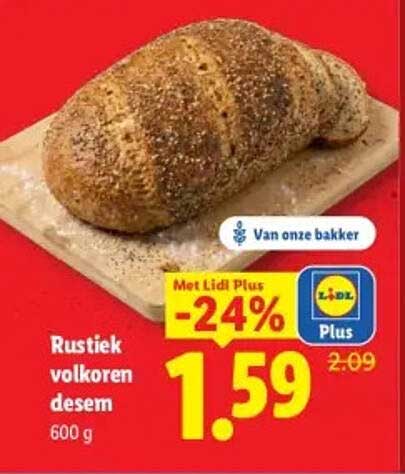 Rustiek volkoren desem