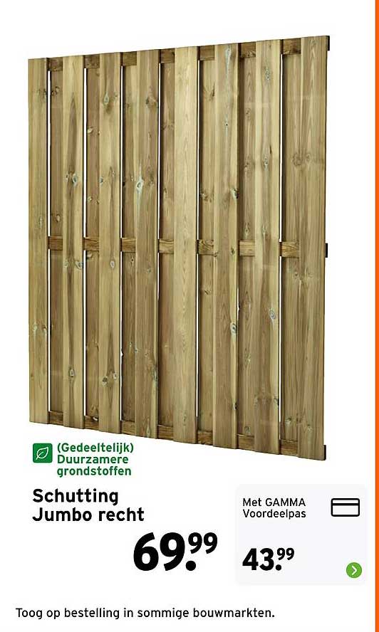 Schutting Jumbo recht