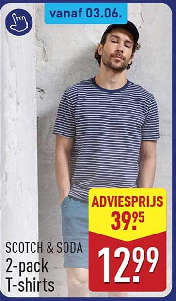 SCOTCH & SODA 2-pack T-shirts