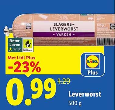SLAGERS-LEVERWORST - VARKEN