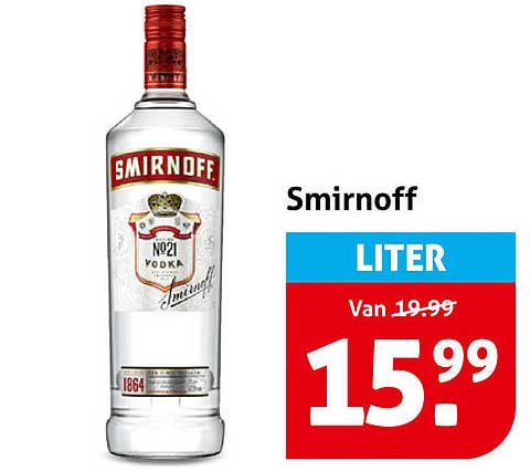 Smirnoff LITER