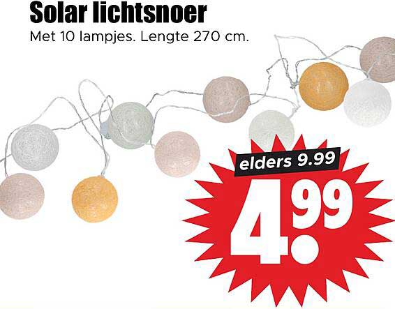 Solar lichtsnoer
