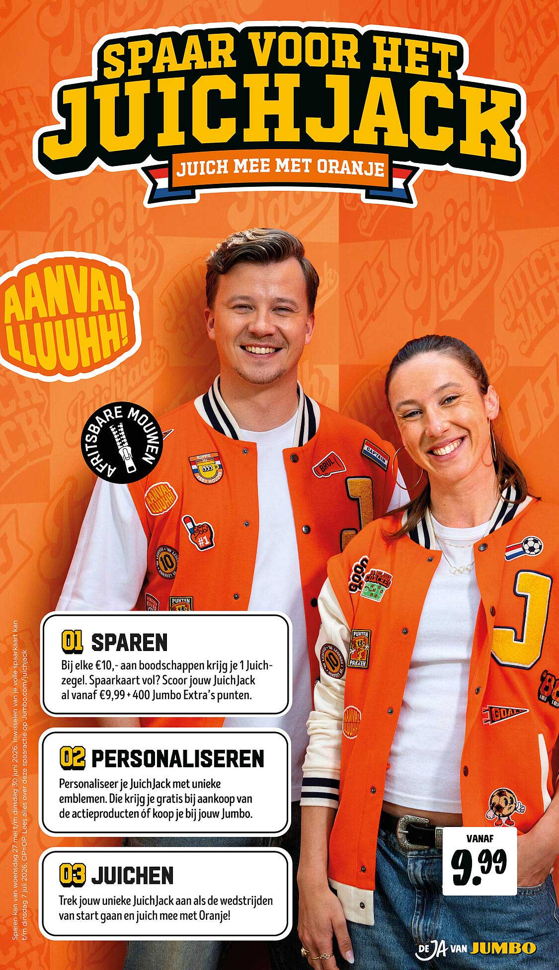 Spaar voor het JUICHJACK – juich mee met Oranje