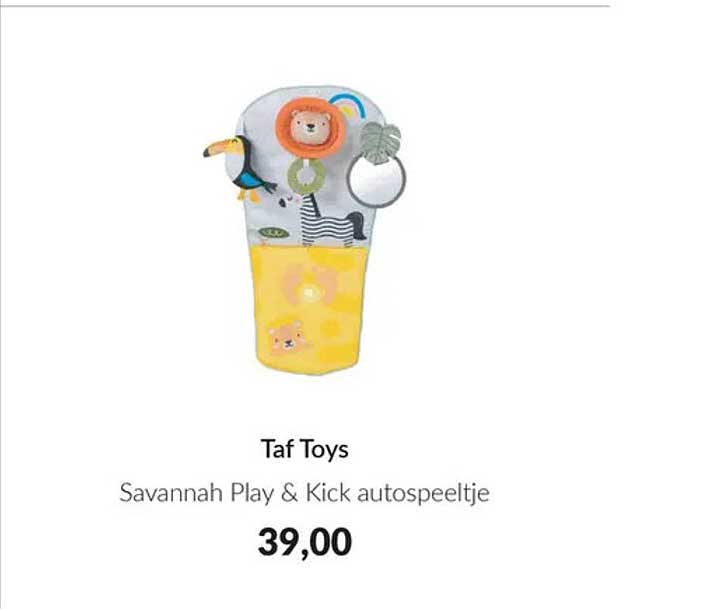 Taf Toys Savannah Play & Kick autospeeltje