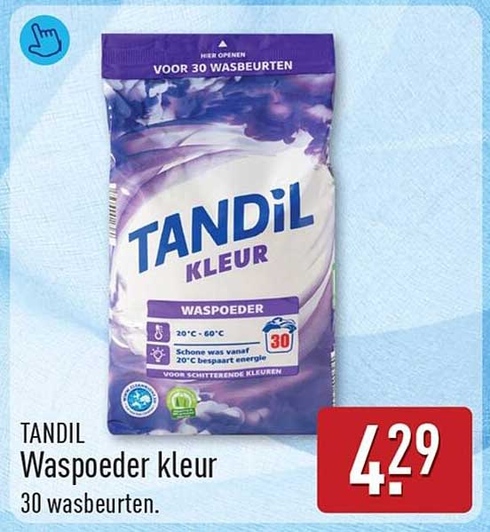TANDIL Waspoeder kleur 30 wasbeurten