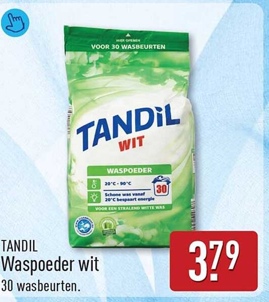TANDIL Waspoeder wit 30 wasbeurten
