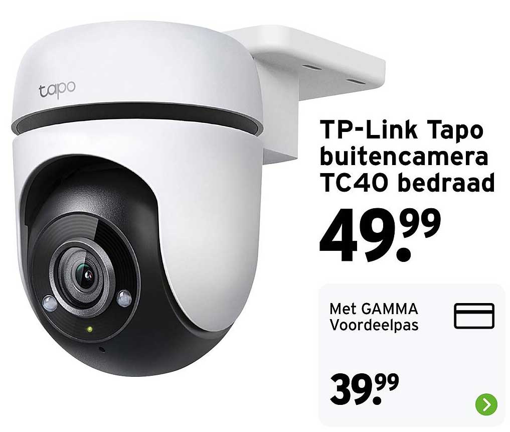 TP-Link Tapo buitencamera TC40 bedraad