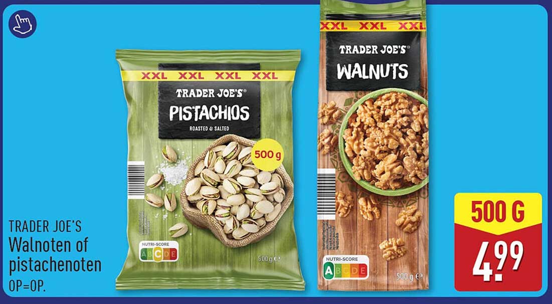 TRADER JOE'S Walnoten of pistachenoten