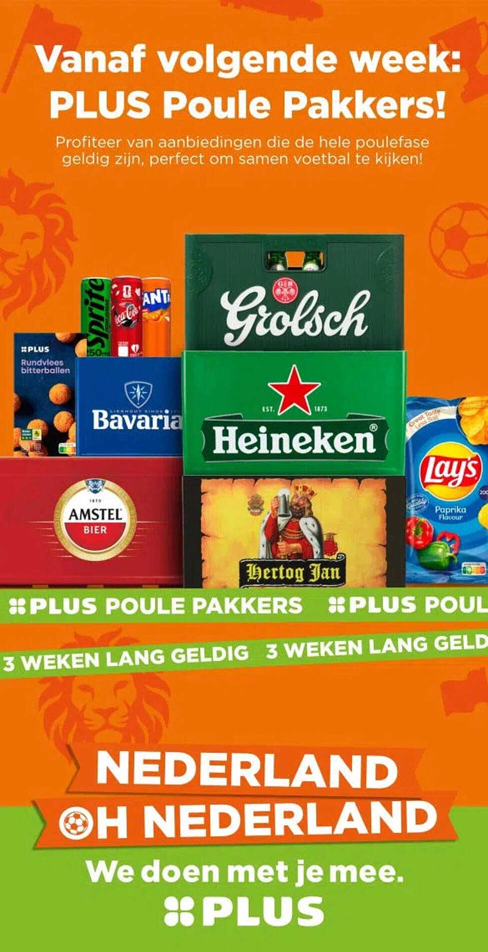 Vanaf volgende week: PLUS Poule Pakkers!