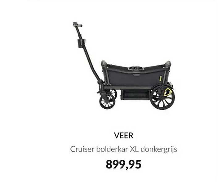 VEER Cruiser bolderkar XL donkergrijs