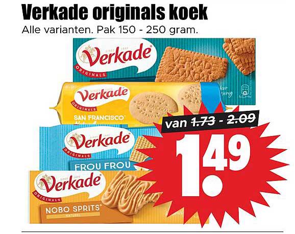Verkade originals koek