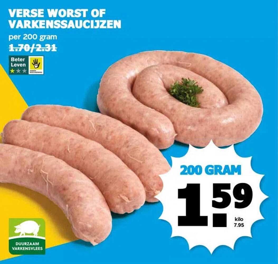 VERSE WORST OF VARKENSSAUCIJZEN