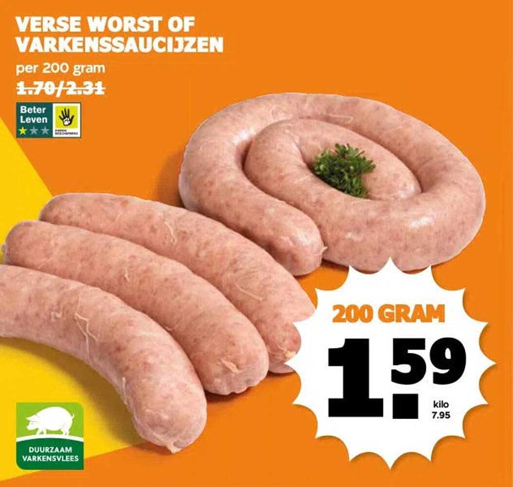 VERSE WORST OF VARKENSSAUCIJZEN