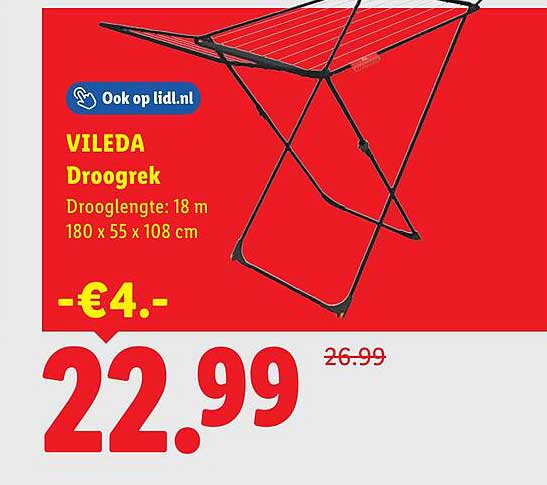 VILEDA Droogrek