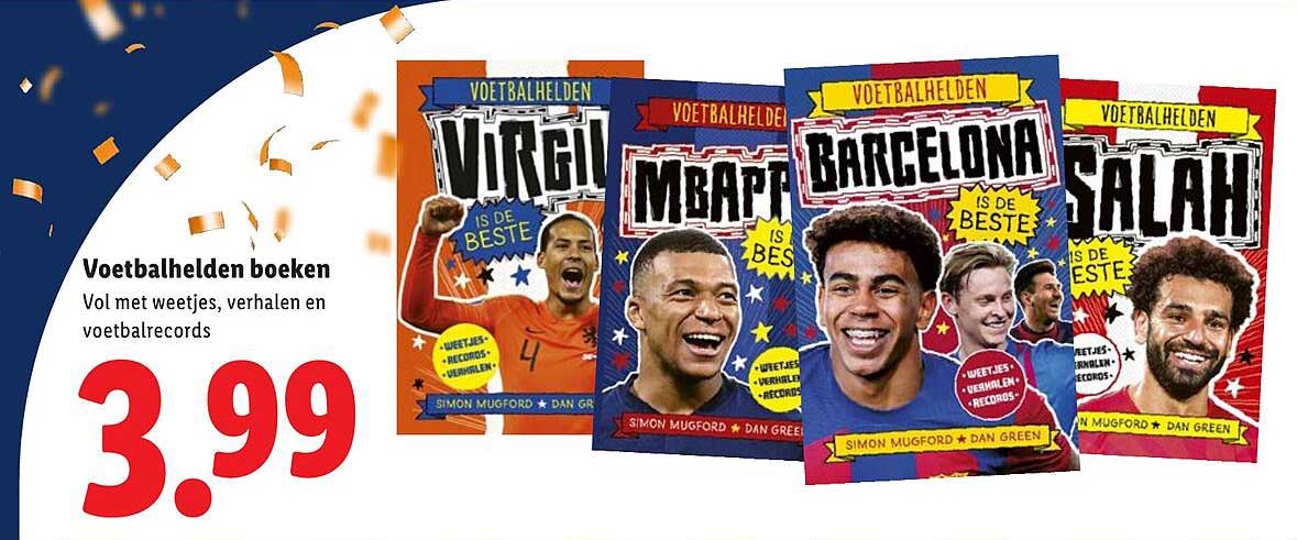 Voetbalhelden boeken