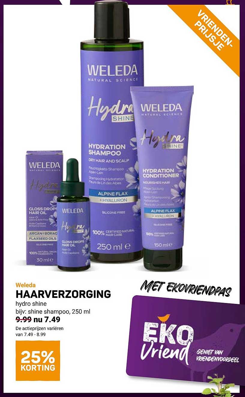 Weleda Haarverzorging hydro shine