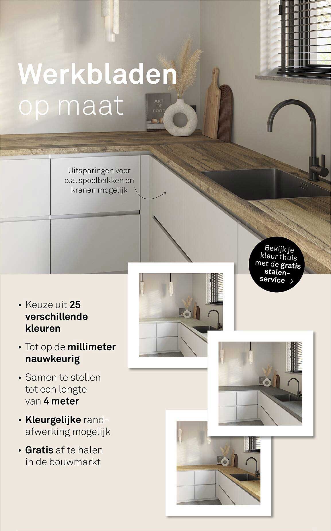 Werkbladen op maat