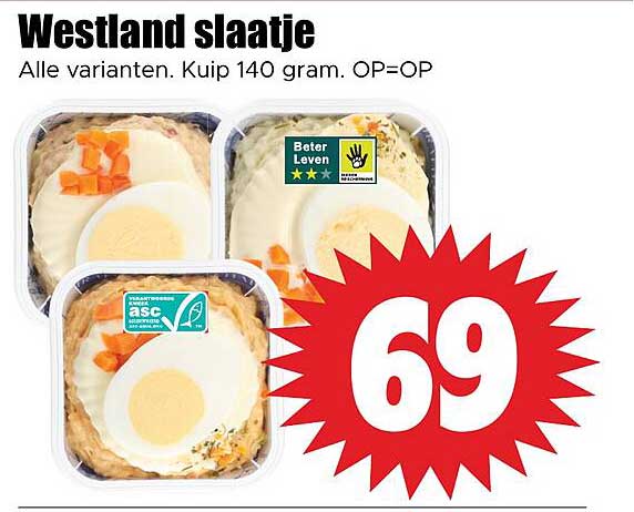 Westland slaatje