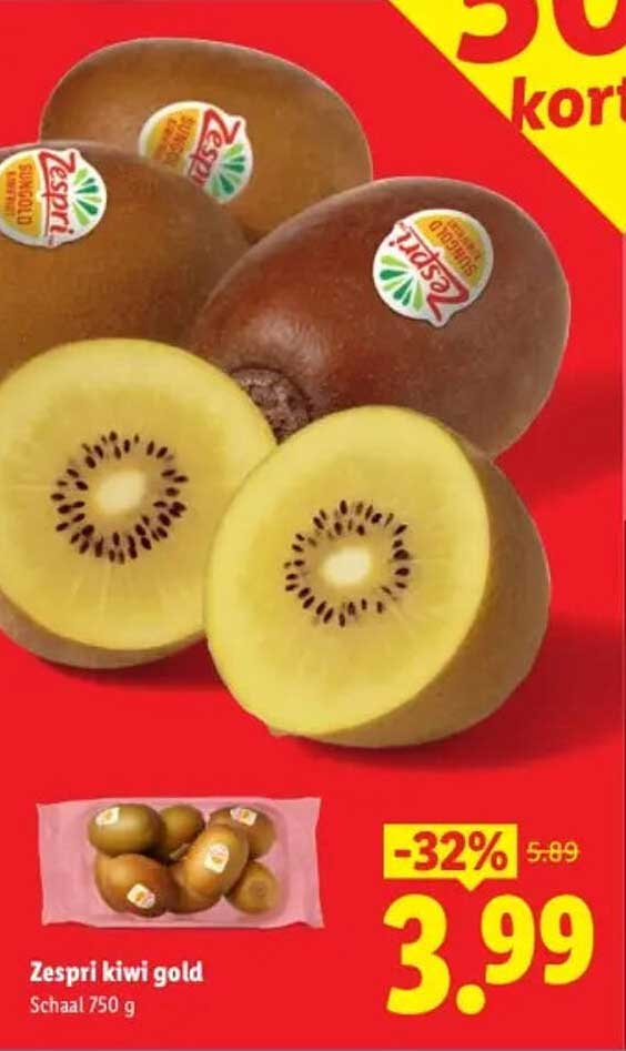 Zespri kiwi gold Schaal 750 g