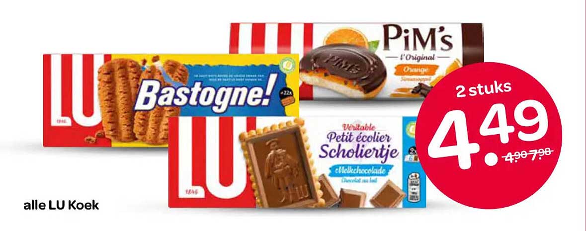 alle LU Koek 2 stuks