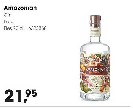 Amazonian Gin Peru Fles 70 cl | 6323360