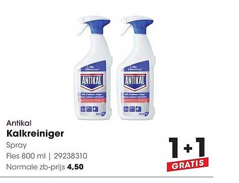 Antikal Kalkreiniger Spray 1+1 GRATIS