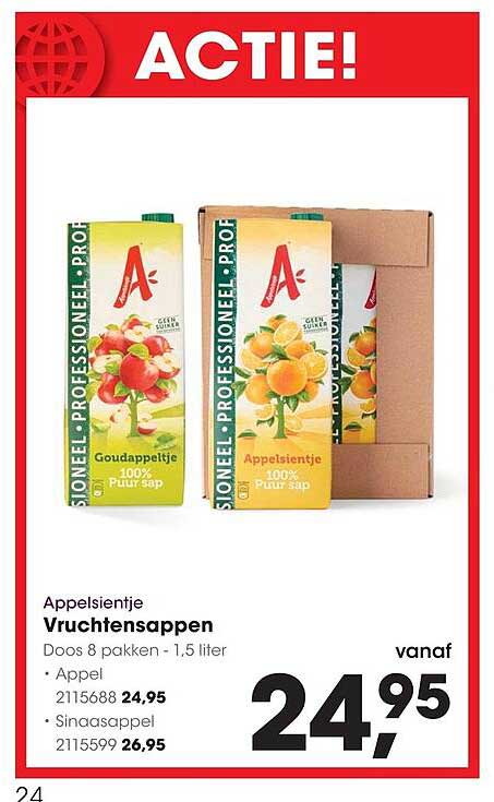 Appelsientje Vruchtensappen