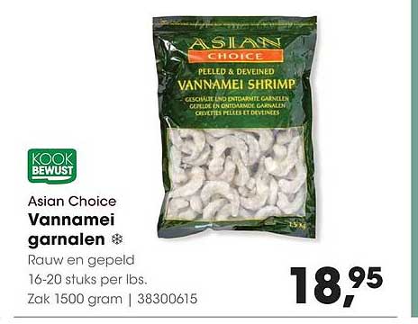 Asian Choice Vannamei garnalen