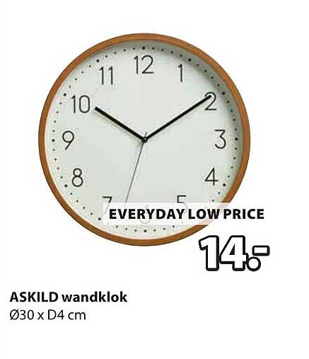 ASKILD wandklok