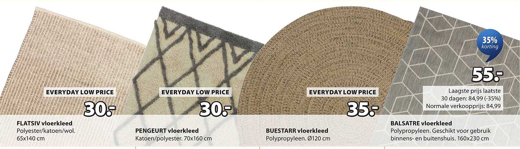 BALSATRE vloerkleed