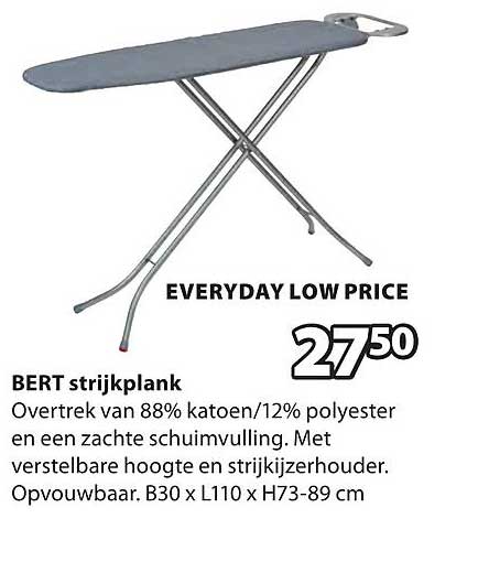 BERT strijkplank