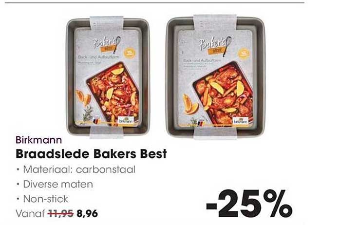 Birkmann Braadslede Bakers Best -25%