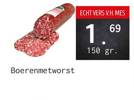 Boerenmetworst