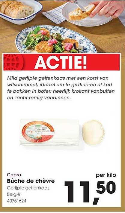 Bûche de chèvre Gerijpte geitenkaas België 40751624