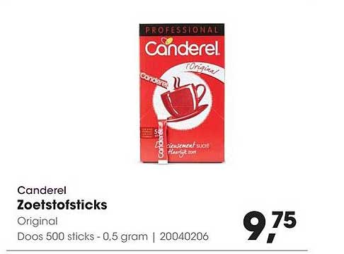 Canderel Zoetstofsticks Original