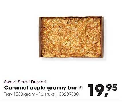 Caramel apple granny bar