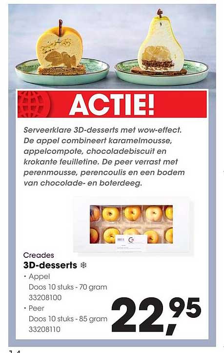 Creades 3D-desserts ❄