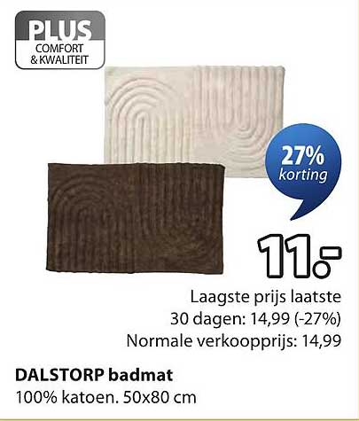 DALSTORP badmat