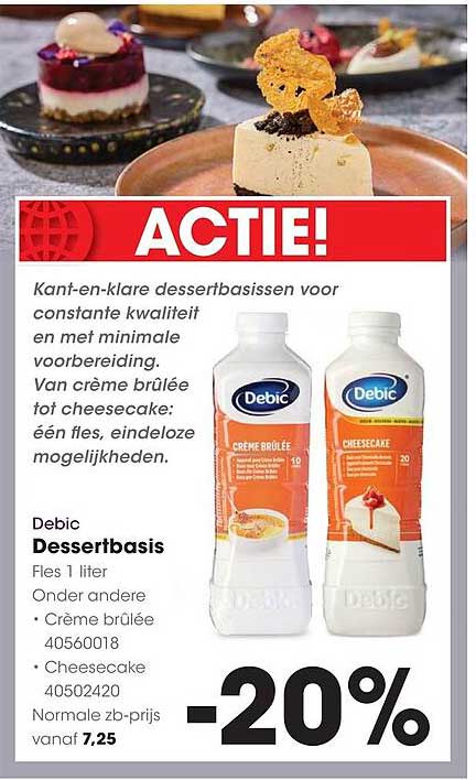 Debic Dessertbasis -20%