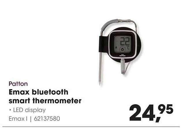 Emax bluetooth smart thermometer