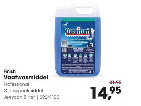 Finish Vaatwasmiddel Professional Glansspoelmiddel Jerrycan 5 liter | 29241100